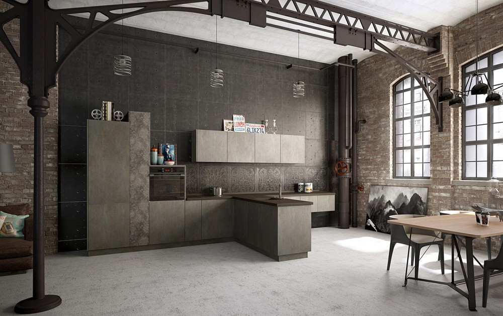 Кухня Ноа лофт