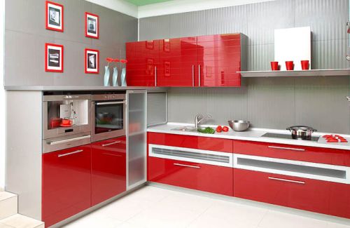 Необычные угловые кухни