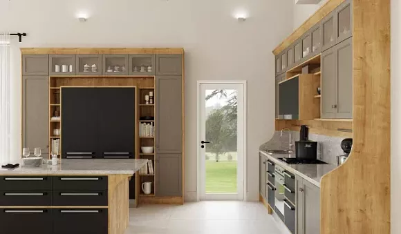 Серая кухня в Сызрани