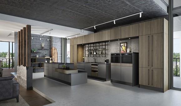 Коричневая кухня во Владикавказе