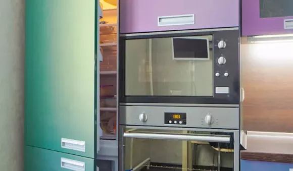 Фиолетовая кухня во Владивостоке