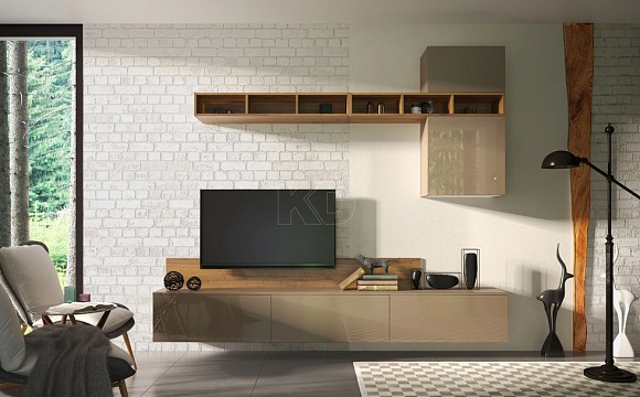 Гостиная мебель орех