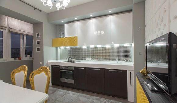 Глянцевая кухня в Волгограде