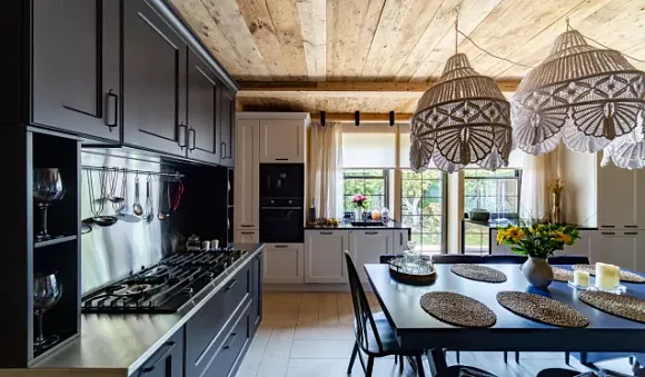 Темная кухня в Самаре