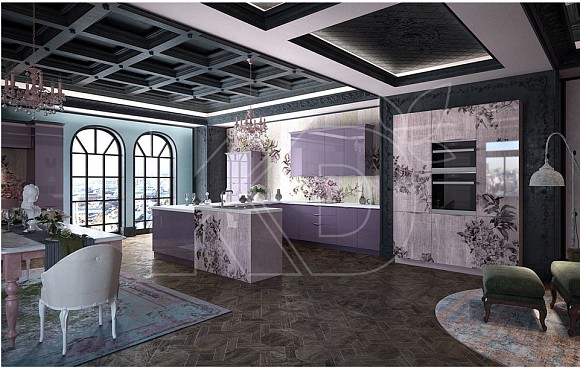 выбрать кухню модерн