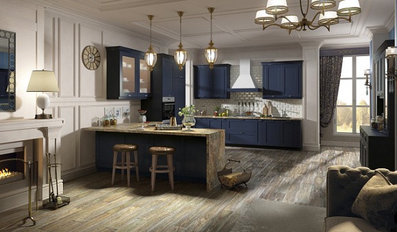 Темная кухня в Самаре