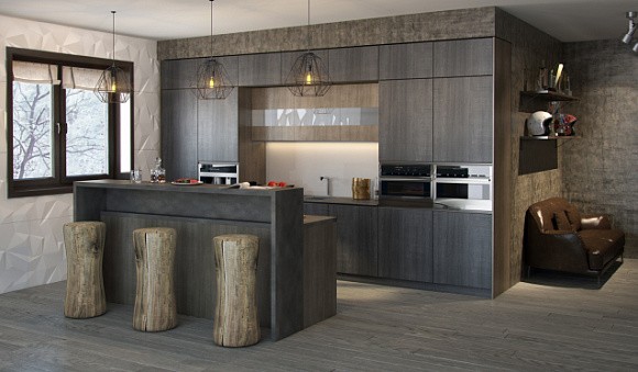 Темная кухня в Самаре