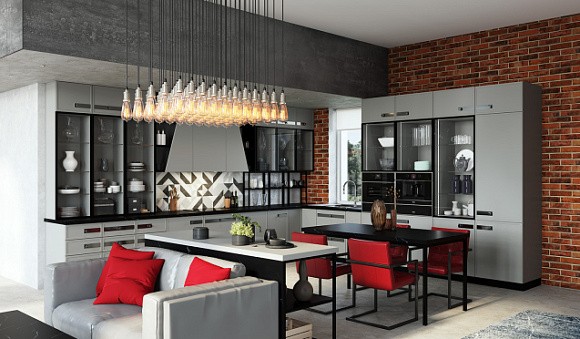 Темная кухня в Самаре