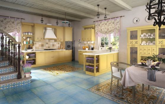 Дизайн кухни в стиле кантри