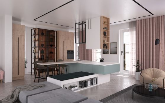 Кухни в стиле Хай-тек