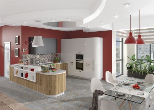 Кухни в стиле Хай-тек