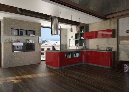 Кухни в стиле Хай-тек